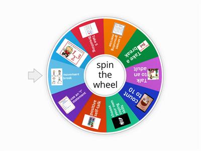 Coping Skills Spinner