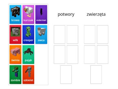 potwory vs zwierzęta