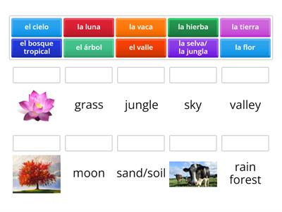 SENDEROS 3- lección #1 La Naturaleza