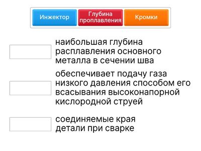 Найди определение терминов