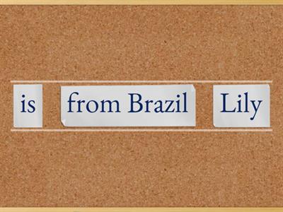 Where are you from ?