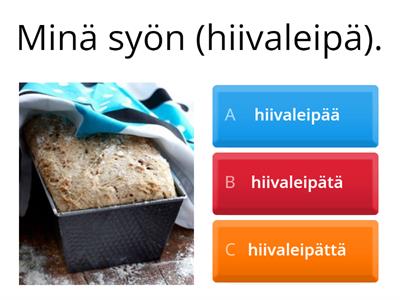 Partitiivi (monivalinta)