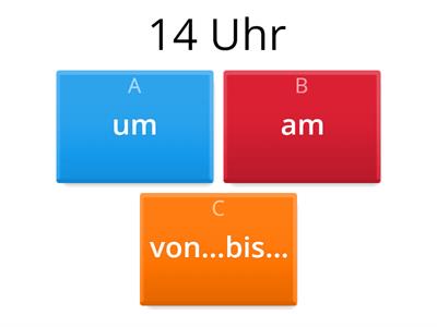 AM, UM, IM, VON - BIS (Quiz)