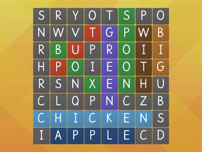 Edmark Lessons 15-25 Wordsearch