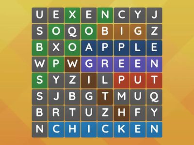 Edmark Lessons 15-25 Wordsearch
