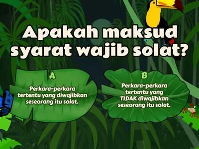 Syarat wajib solat & Syarat sah solat