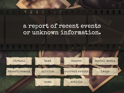 Third Grade ELA Vocabulary Words: Week 18