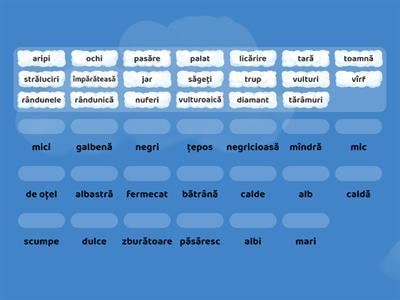 substantiv - adjectiv