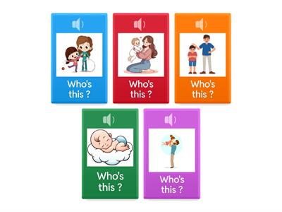 REVIEW FAMILY - Age 4-5 years old