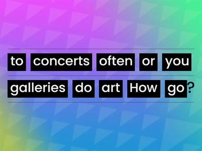 Basic 7 Reading warmer