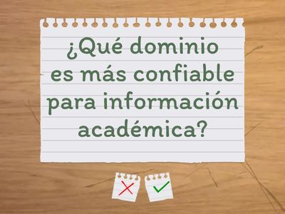 Fuentes de información confiables 