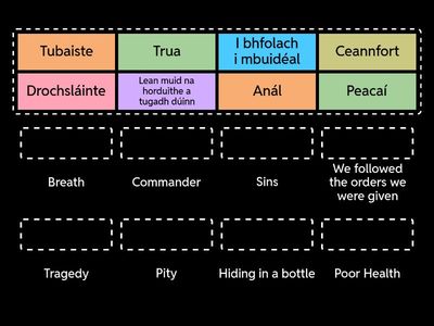 Foclóir - Glantóir 