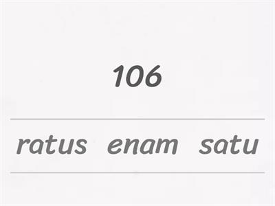 Nombor dalam perkataan (ratus)