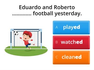 Simple Past Tense (Regular Verbs)