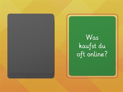 Wir kaufen online - Fragen