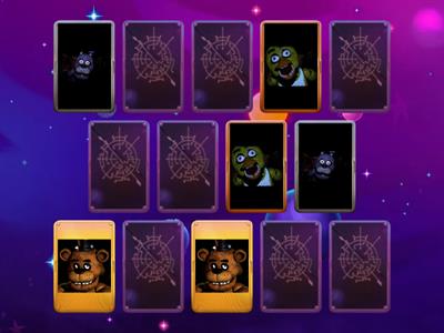 MEMOTEST FIVE NIGHTS AT FREDDY´S