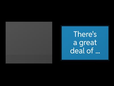 Speakout B1+ unit 5.1 Quantifiers