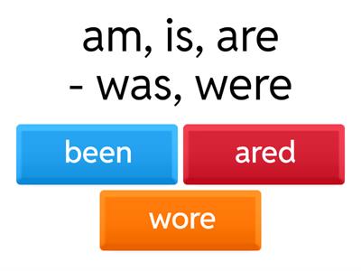 Past Participles - irregular