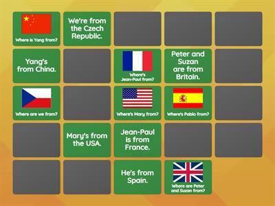 Where are they from?