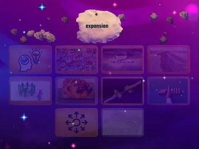 Nouns with -sion  - Find the Match