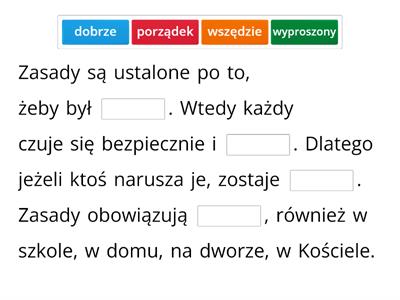 PO CO SĄ ZASADY?