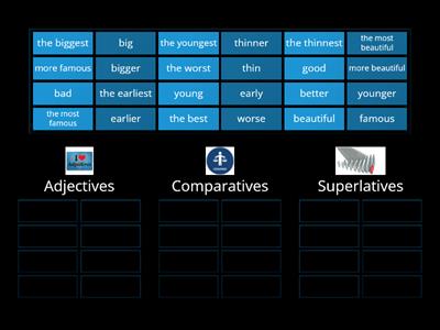 Comparatives & superlatives