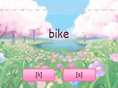 soft c hard c -ice -ike