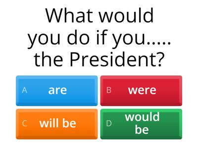 Second conditional Quiz