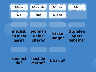 W - Fragen