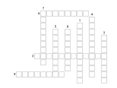 Renting Robots Vocabulary Crossword