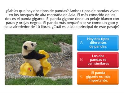 Hallar la idea principal 