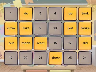 Smart Junior 4 Past Simple Irregular verbs