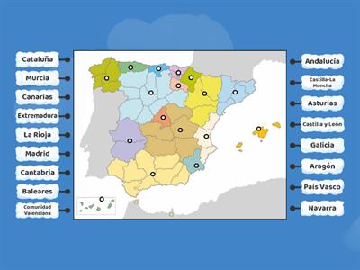 COMUNIDADES AUTÓNOMAS DE ESPAÑA