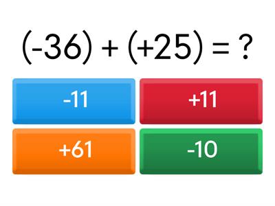 Tam Sayılarda Dört İşlem