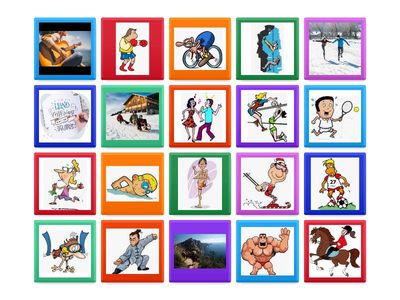  A1 E8/13 Wortschatz Hobbys und Sportarten 2