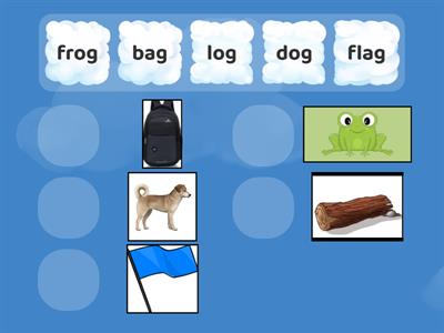  Phonics og ag anagram