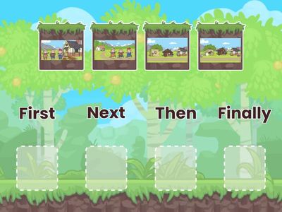 The Three Little Pigs Story - Sequencing