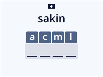 8 1.ÜNİTE personal Traıts (+)   SET-1 (20)  Anagram