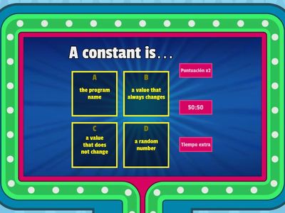 Variables and Pseudocode Review - 8A