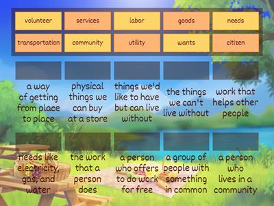 ARC Unit 4 Vocabulary