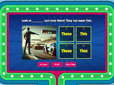 Demonstratives Quiz!