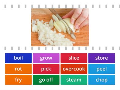 Cooking verbs