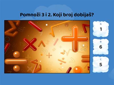 Kviz - matematika.  