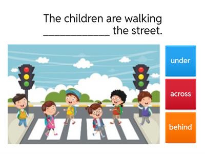  Prepositions Familiarisation Quiz