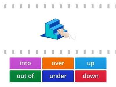 Prepositions of movement / Your space 2