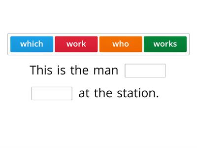 Defining Relative Clauses 2