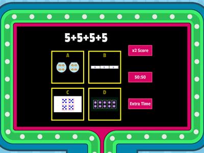 Multiplication / repeated addition 