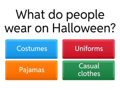 Halloween ESL Quiz