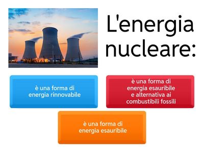QUIZ: Energia Nucleare