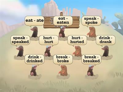 Irregular Verbs - PRETERIT